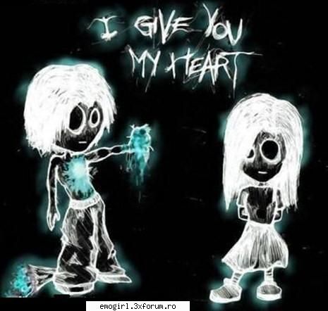 emo love you want his heart?
