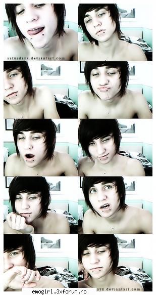 i luw alex evans :zzz:  :zzz:  :zzz:  :zzz: emo boys