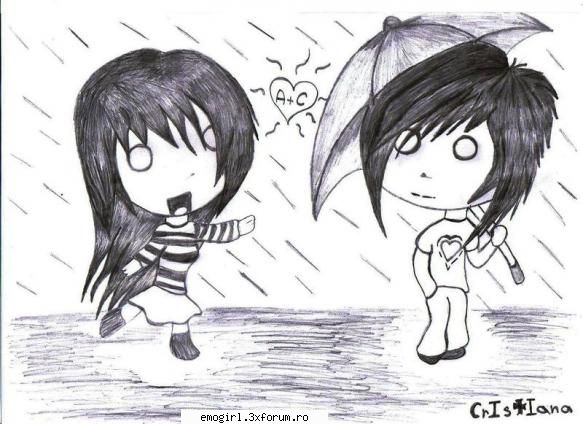 Emo Love - ah..ma deranjeaza ca scrie "emogirl.3xforum.ro" - Emo