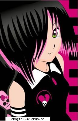 emo girl school poze emo